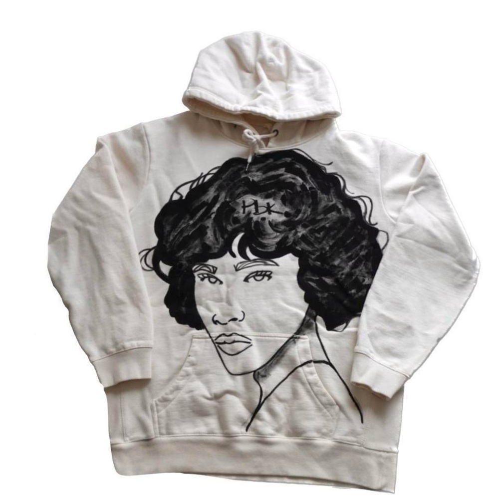 COPY - Portrait painted hoodie